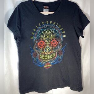 Harley Davidson Skull shirt